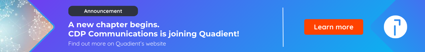 CDP Quadient acquisition